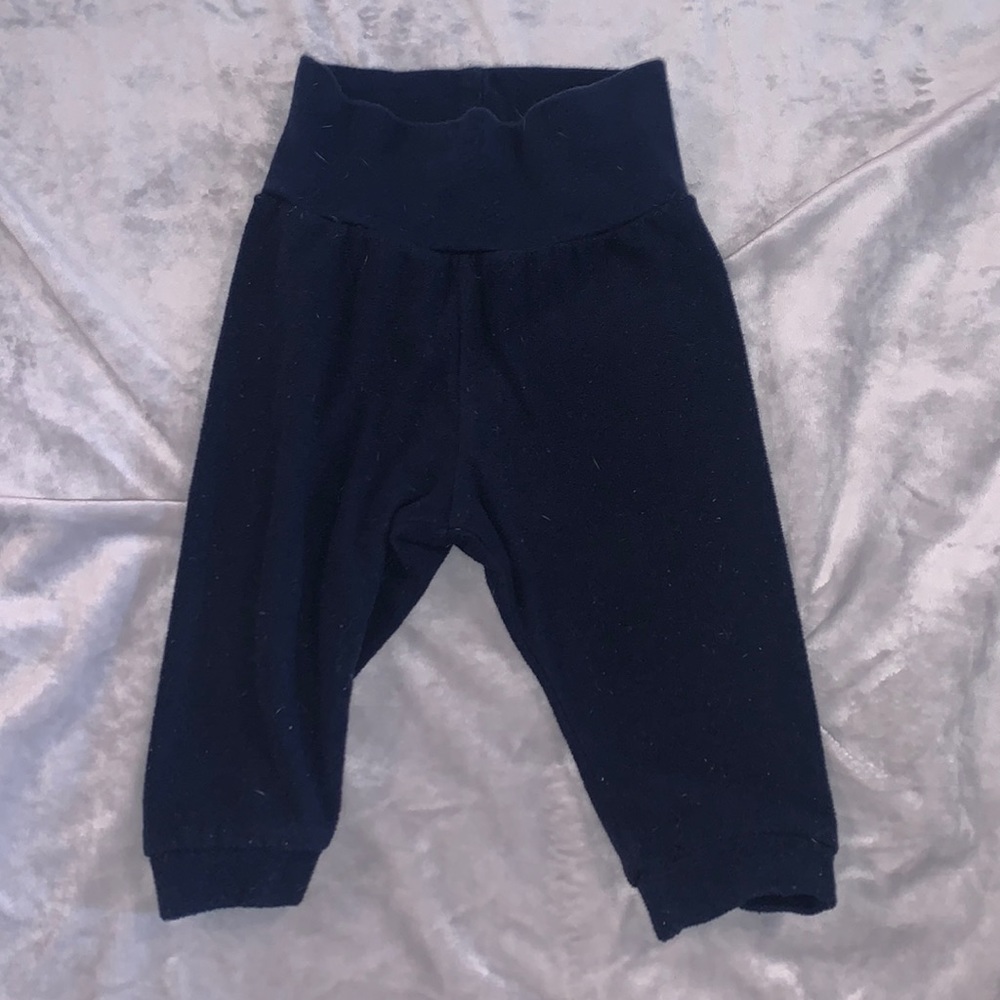 (3 for $10) H&M blue 4-6 month fleece pants / joggers
